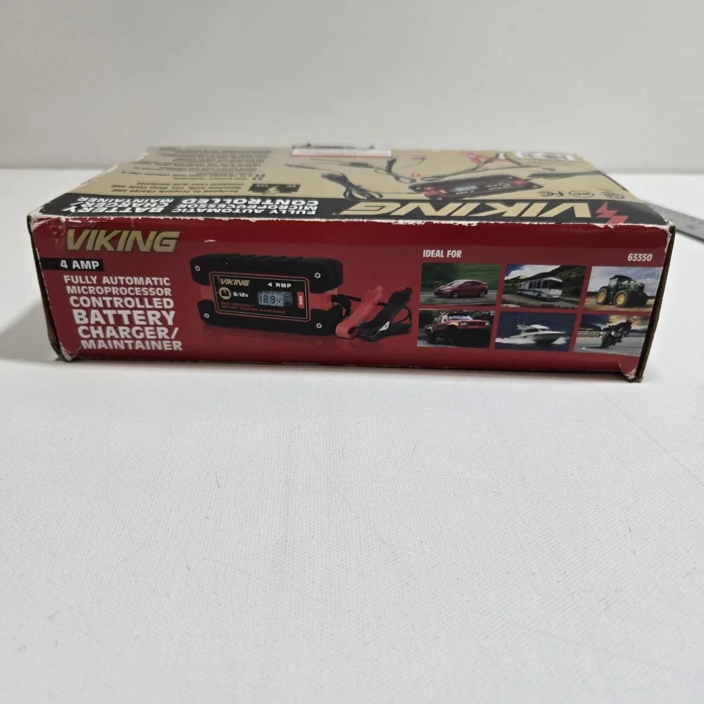 Viking‎ 63350 4 Amp Fully Automatic Microprocessor Controlled Battery Charger